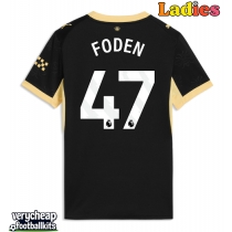 Manchester City Phil Foden #47 Replica Away Shirt Ladies 2026-27 Short Sleeve